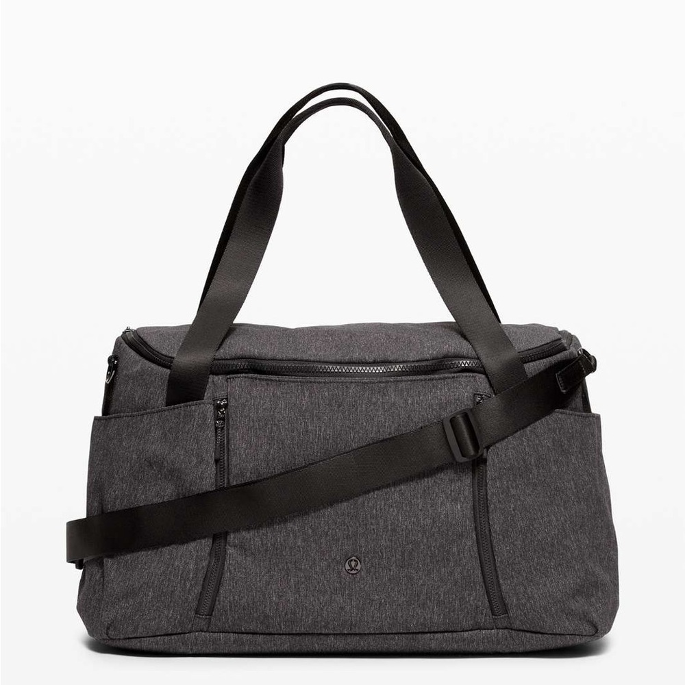Lululemon Define Duffel Bag - Heathered Black